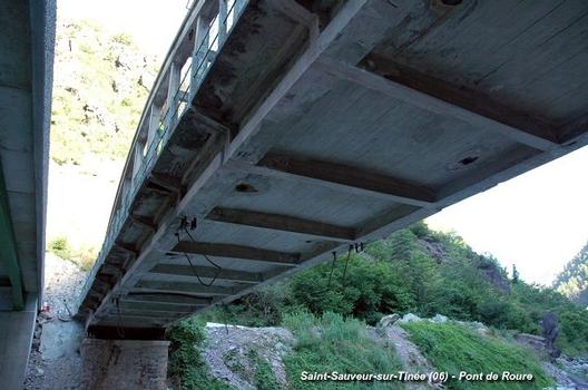 SAINT-SAUVEUR-SUR-TINEE (06, Alpes-Maritimes) – Le « Pont de Roure », ancien pont