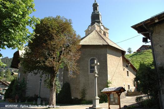 MORZINE (74110, Haute-Savoie) – Eglise Sainte-Marie-Madeleine, le chevet