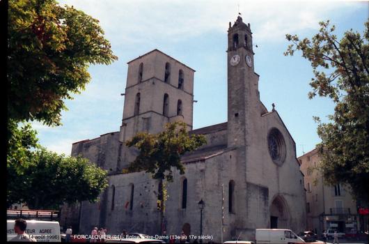 Former cathedral at Forcalquier