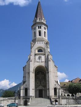 ANNECY (74000, Haute-Savoie) – Basilique de la Visitation, achevée en 1930, consacrée en 1949