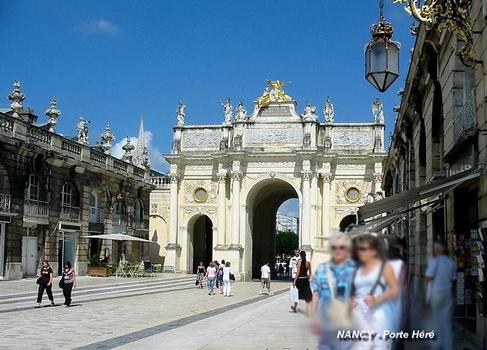 NANCY (54000, Meurthe-et-Moselle) – Arc de triomphe, dit « Porte Héré »