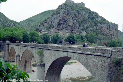 La MALENE (48) – Le pont de la D 43, sur le Tarn