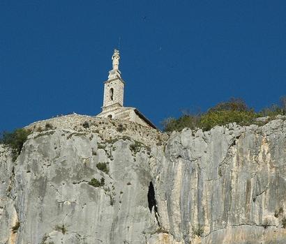Castellane (04120, Alpes-de-Haute-Provence, PACA) - Chapelle Notre-Dame-du-Roc : Castellane (04120, Alpes-de-Haute-Provence, PACA) - Chapelle Notre-Dame-du-Roc