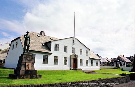 Government House – Residenz des Prämierministers in Reykjavik