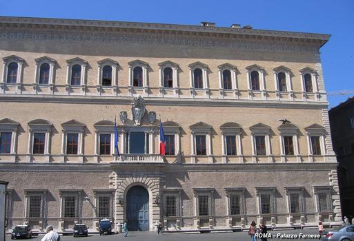 ROME – Palais Farnèse, siège de l'Ambassade de France