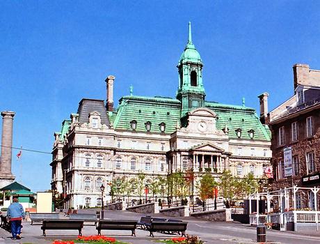 MONTREAL (Montréal) – Hôtel-de-Ville, construit dans les années 1870, reconstruit en 1922 après un incendie