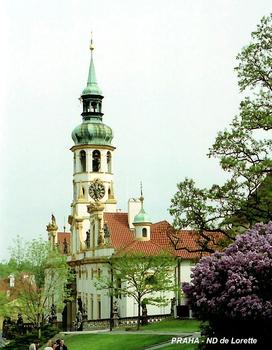 PRAGUE – Colline du Château (Hradcany), abbaye Notre-Dame de Lorette