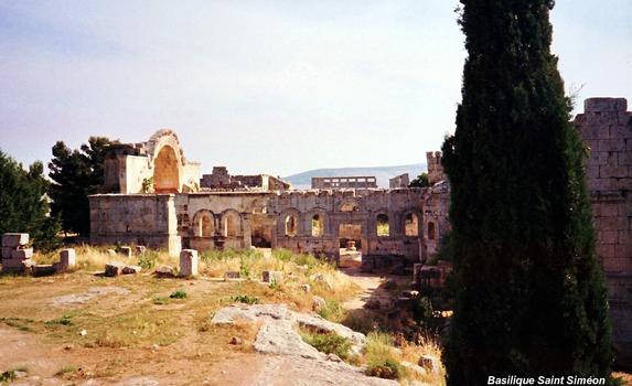 Aleppo - Ruins of the church of Saint Simon
