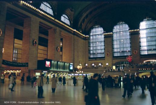 NEW-YORK - Grand-Central-station, le grand hall