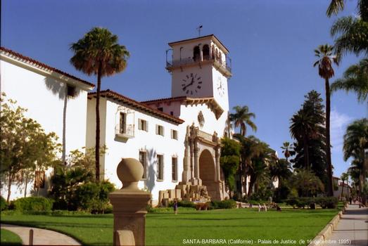 SANTA BARBARA (Californie) – Le Palais de Justice (County-Courthouse)