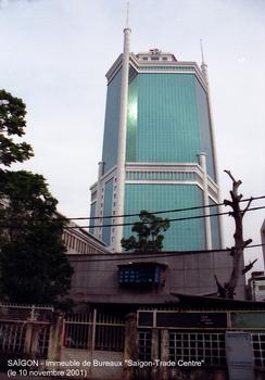 SAÏGON (HO CHI MINH-Ville) - Immeuble de bureaux «Saïgon-Trade Centre», de 33 étages, situé sur le boulevard Ton Duc Thang