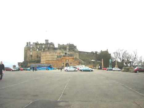 Edinburgh CastleView from car park