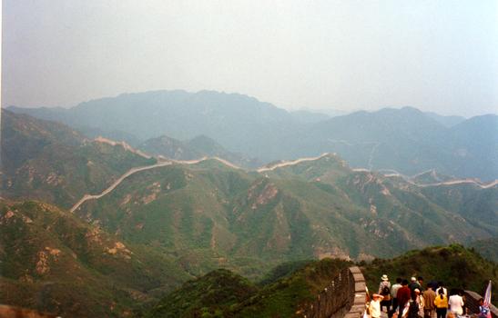 Great Wall of ChinaWall from hill top to hill top