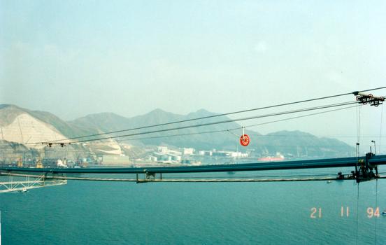 Tsing Ma BridgeWheel at mid span