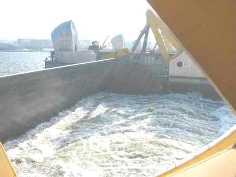Thames Barrier61Metre Gate closed