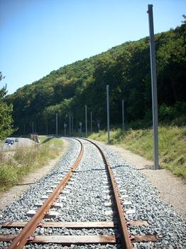 Tram-Train Mulhouse-Thann. Terminus à Thann-Nord