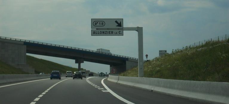 A 41 / section Genève-Annecy / Sens: Du nord vers le sud