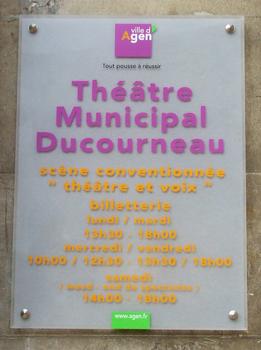 Agen: Le théâtre municipal Ducourneau