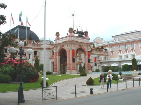 Le Casino d'Aix-les-Bains en Savoie (73- région Rhône-Alpes)