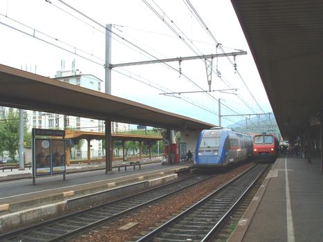 Gare SNCF d'Aix-les-Bains (73 Savoie)