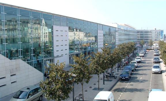 Façade principale de la Gare d'Angers