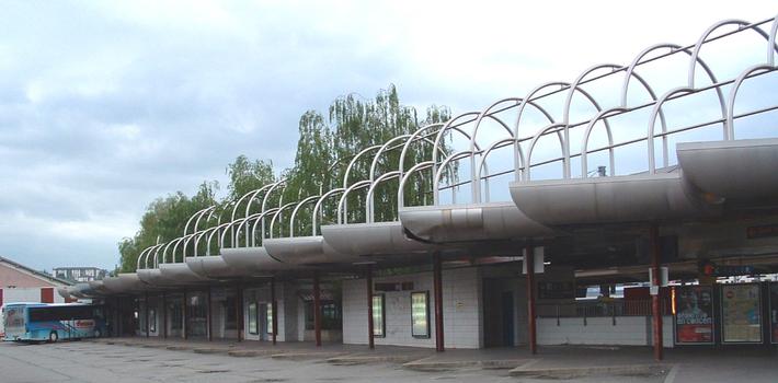 Gare routière d'Annecy (Haute-Savoie,74, région Rhône-Alpes)