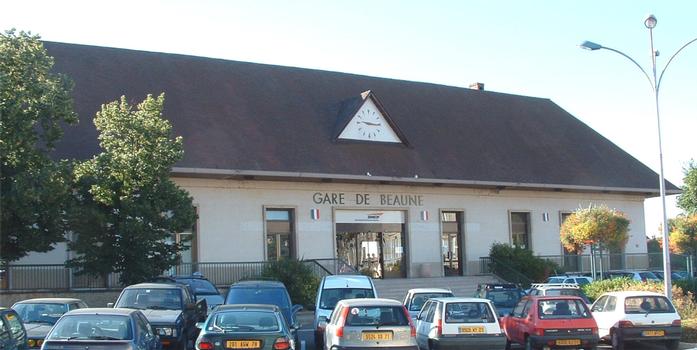 Gare SNCF de Beaune (21/ Cote d'Or / Bourgogne)