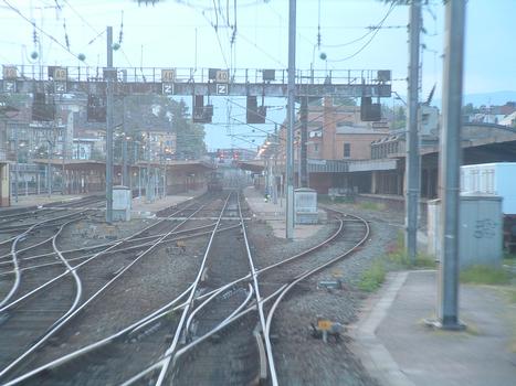 Belfort: La Gare SNCF et les quais
