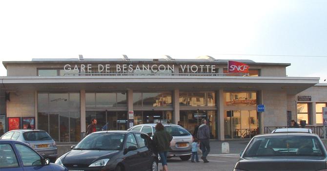La gare SNCF de Besançon (25-Doubs)