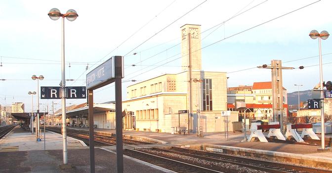 La gare SNCF de Besançon (25-Doubs)
