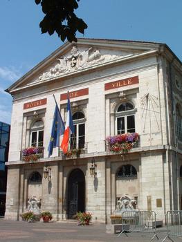 L'Hôtel de Ville de Bourg-en-Bresse. (01 - Ain - Rhône-Alpes - France)