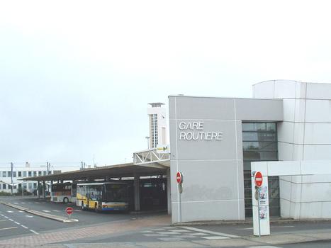 Gare routière de Brest (29-Bretagne-France)