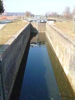 Schleuse Nr. 36 des Rhone-Rhein-Kanals