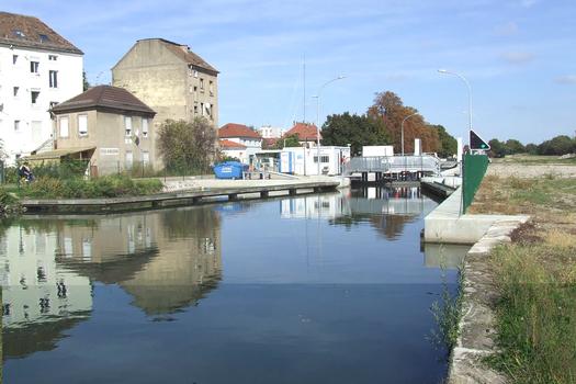 Rhone-Rhine Canal, MulhouseSection between the old and new lock No. 41