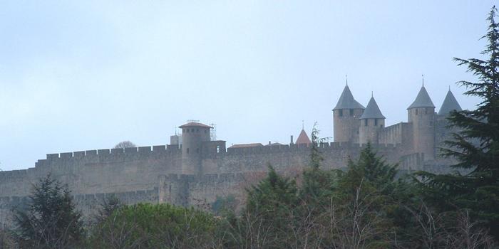 Château Comtal de la cité médiévale de Carcassonne