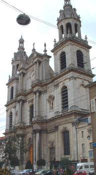 La Cathédrale de Nancy vue depuis la rue St Georges