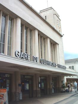 La gare SNCF de Clermont-Ferrand (63 / Puy de Dôme)