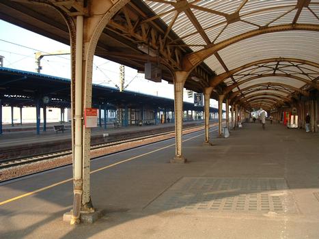 Colmar (Haut-Rhin - Alsace): La gare SNCF construite entre 1905 et 1906