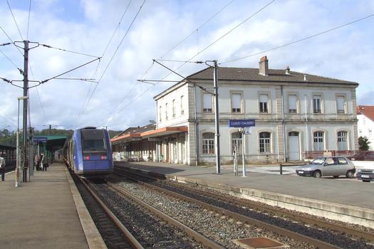 La gare de Culmont-Chalindrey, important noeud ferroviaire. (Lignes: Paris-Bâle / Luxembourg-Marseille / Reims-Dijon / Metz-Lyon)
