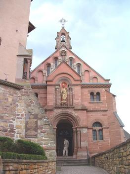 Château des Comtes d'Eguisheim et sa chapelle. Lieu de naissance du pape Léon IX