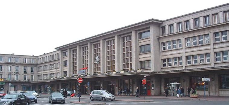 Gare d'Amiens (Somme - 80 - Picardie - France)