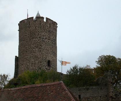 Le Château de Kaysersberg (68-Alsace-France)