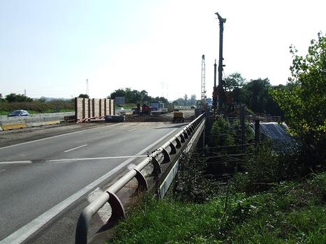 Lutterbach(68): construction d'un passage inférieur sous l'autoroute A36 pour le passage du TRAM-TRAIN