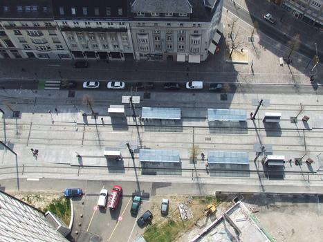 Mulhouse: Station «Porte-Jeune» du Tram-Train commune aux lignes Nord-Sud et Est-Ouest