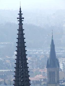 Mulhouse - Spire of Saint-Etienne protestant church