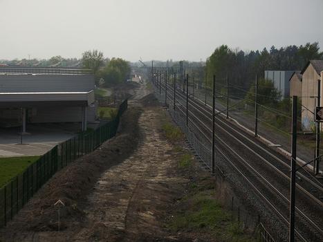 Travaux entre Mulhouse et Lutterbach