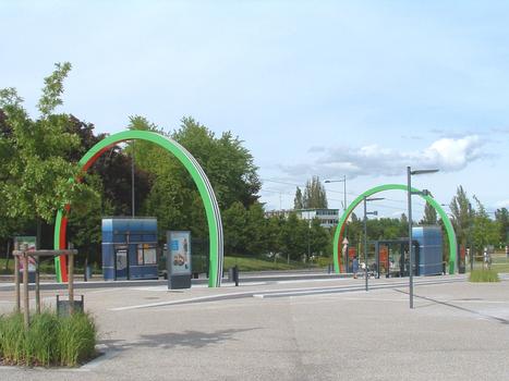 TramTrain East-West Line, Mulhouse: Station «Université»