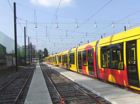 Mulhouse: Dépot du Tram-Train de la Mertzau