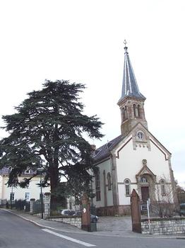 Mülhausen - Evangelische Kirche in Dornach