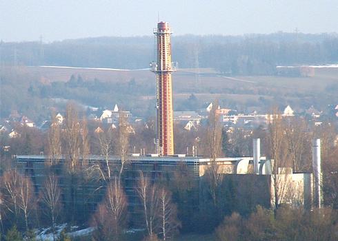 Mulhouse: Centrale thermique de l'Illberg pour le chauffage urbain du quartier de l'Illberg